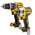 Dewalt 18V LXT Cordless Brushless Impact Driver with Combi Drill Twin Pack